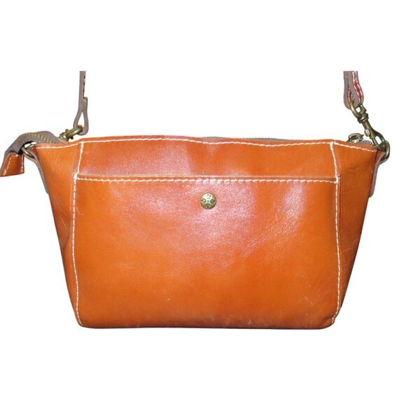 Patricia Nash Heritage Collection Leather Crossbody & Bernini Wallet Set Cognac - Picture 2 of 14